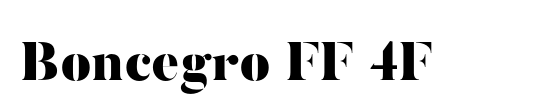 Boncegro FF 4F