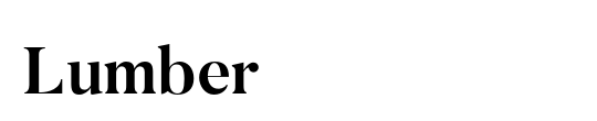 Lumber