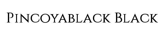 Pincoyablack