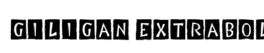 Giligan ExtraBold