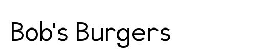 Bob's Burgers