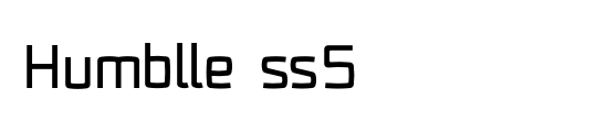 Humblle ss5