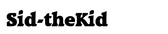 Sid-theKid
