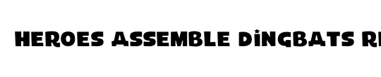 Heroes Assemble Dingbats
