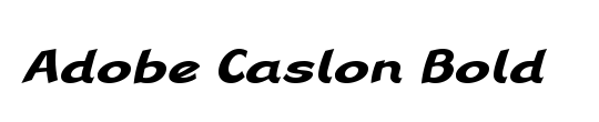 ACaslon Bold
