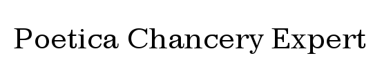Poetica ChanceryExpert