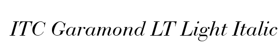 Garamond LT