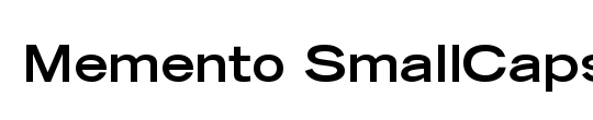Memento SmallCaps