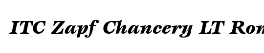 ZapfChancery LT Roman