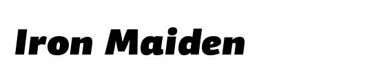 Iron Maiden