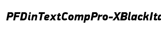 PF Din Text Comp Pro