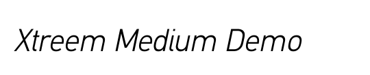 Xtreem Medium Demo