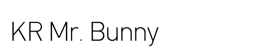 KR Mr. Bunny