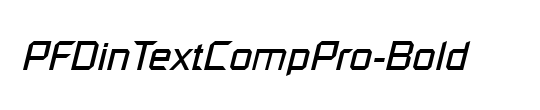 PF Din Text Comp Pro