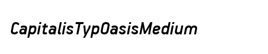 CapitalisTypOasis