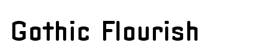 Gothic Flourish