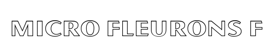 Micro Fleurons Free