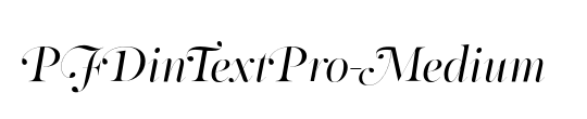 PF DinText Pro