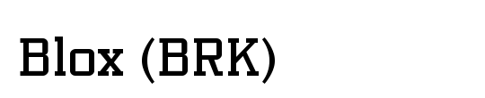Blox (BRK)