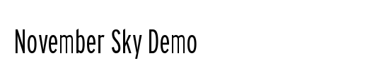 November Sky Demo