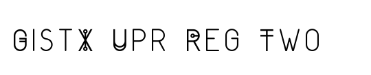 GistX Upr Reg Two