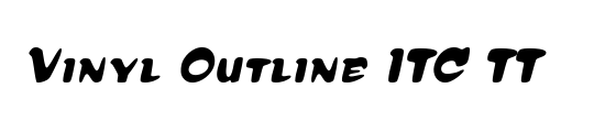 Vinyl Outline ITC TT
