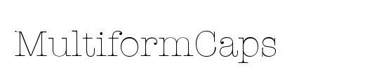 MultiformCaps