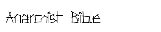 Anarchist Bible