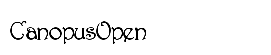 CanopusOpen