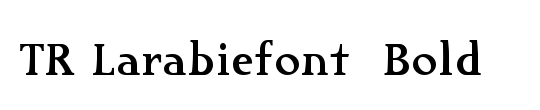 TR Larabiefont