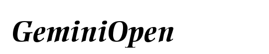 GeminiOpen
