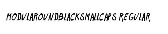 ModulaRoundBlackSmallCaps