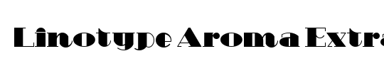 LinotypeAroma ExtraLight