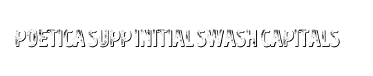 Poetica SuppInitialSwashCaps