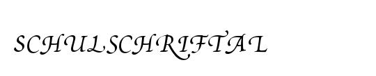 SchulschriftA