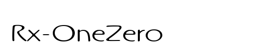 Rx-OneZero