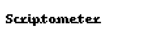 Scriptometer