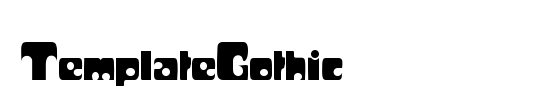 TemplateGothic