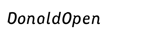 DonaldOpen