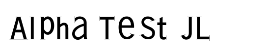 Alpha Test JL