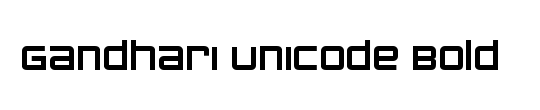 Gandhari Unicode