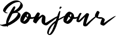 Bonjour
