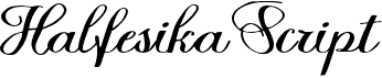 Halfesika Script