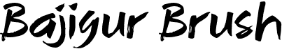 Bajigur Brush