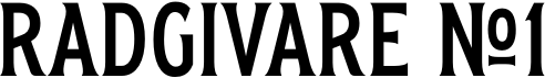 Radgivare No 1