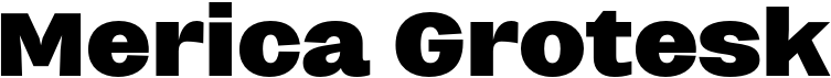 Merica Grotesk