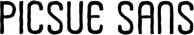 Picsue Sans