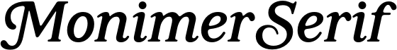 Monimer Serif