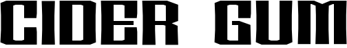 Cider Gum