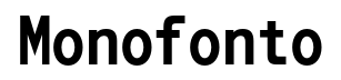 Monofonto